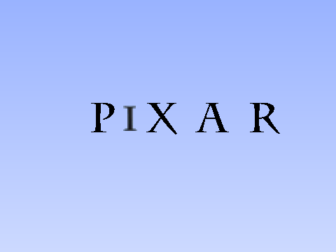 custom pixar intro blender